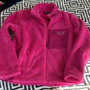 Mountain Hardwear Youth Pink Fleece Jacket